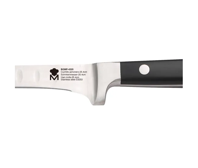 Cuchillo jamonero 25,4cm marca MASTERPRO para Suelos Arcillosos