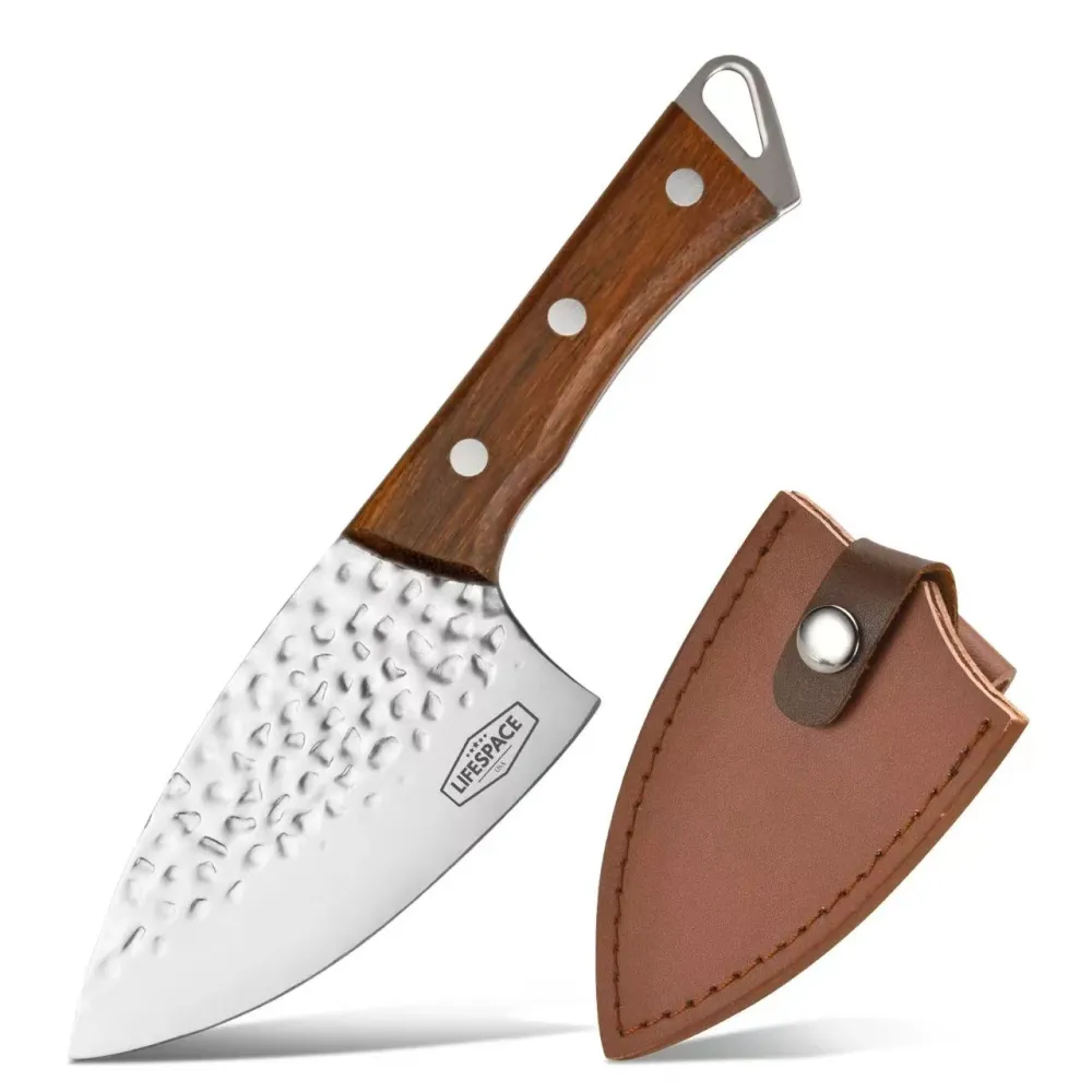 Lifespace Full Tang Stainless Steel Fish Head Kitchen and Outdoor Knife Lifespace Knives