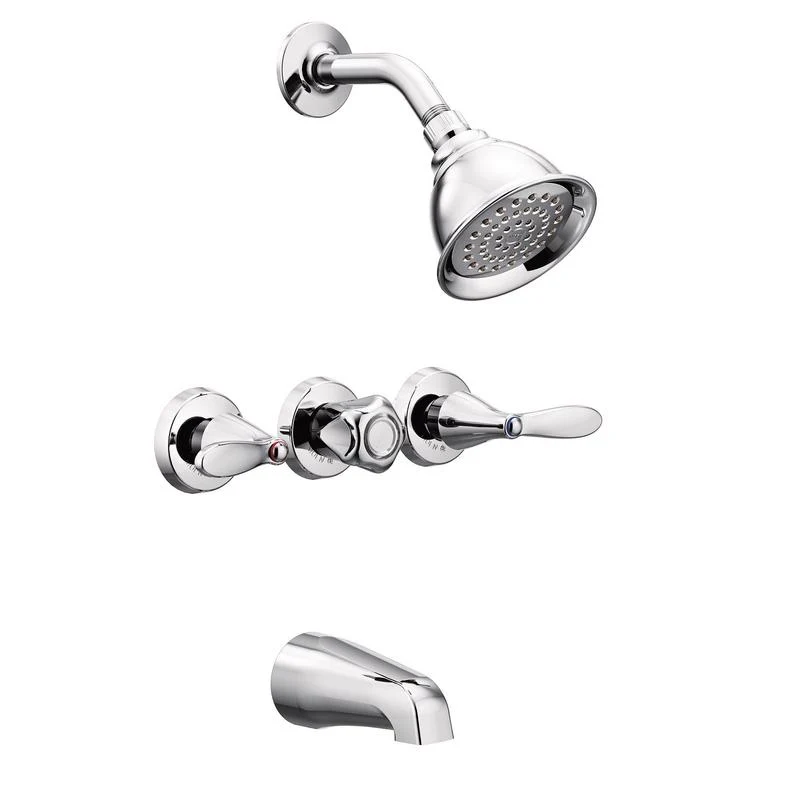 ADLER 3H SHWR/TUB CHRM () Moen Incorporated