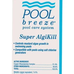 Alguicida líquido Pool Breeze Poolife, 1 cuarto de galón (paquete de 12)