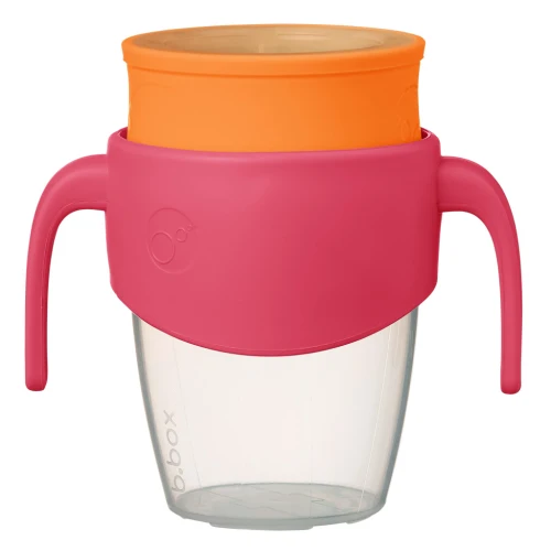 Taza 360 con cierre hermético Strawberry shake- B.Box