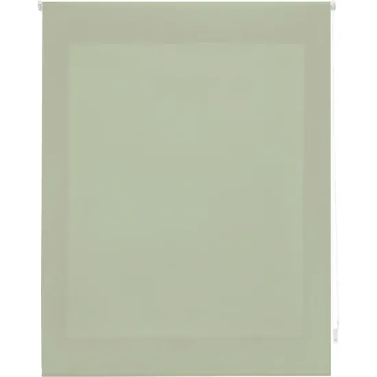 Blindecor | estor enrollable translúcido liso 80x175 verde pastel