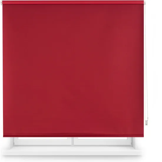 Estor enrollable opaco medida 155x175 granate