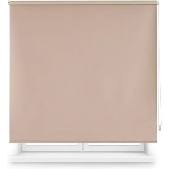 Estor enrollable opaco medida 70x175 marfil