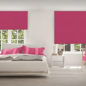 Estor enrollable opaco térmico fucsia 120 x 250cm