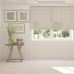 Estor enrollable screen crepe apertura 10% capuccino 120 x 250cm