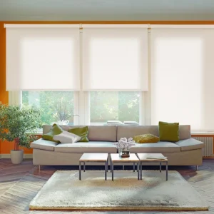 Estor enrollable traslúcido ecofuture blanco 120 x 250cm