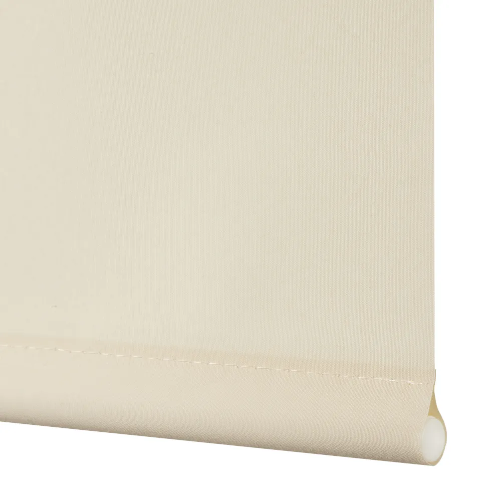 Estor enrollable traslúcido fundamental marfil 120 x 250cm