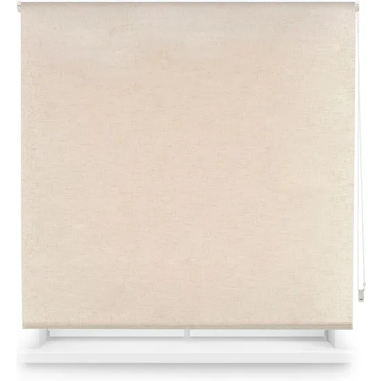 Estor opaco enrollable de alta gama 70x220 lino