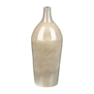 Florero de terracota gris pardo 47 cm LEGANES