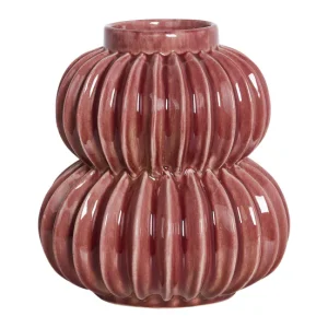 Gres Jarrón para flores 28 cm Rojo WATERMOSS