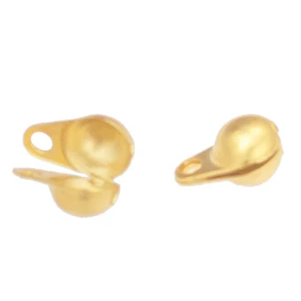 Terminal Para Esfera 11.5x7mm para 6.5mm Dorado Luminoso