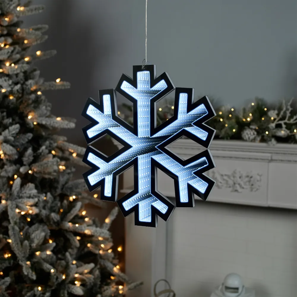 Copo Infinity / Snowflake Infinity Light con 200 Luces LED