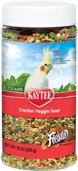 Kaytee Fiesta Cockatiel Garden Tarro vegetal 10oz