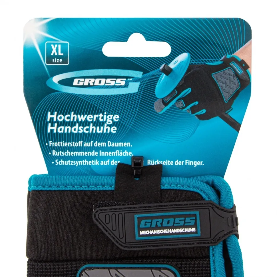 Gross - guantes universales combinados elegante - xl para Trabajo con Espinas