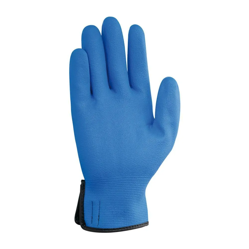 Guante 5115/ 9 azul nitrilo foan granel | Anticorte | Antideslizante |