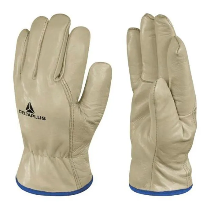 Guantes de trabajo de cuero anti-frío forrados thinsulate™ talla 9 - deltap | Envío Rápido