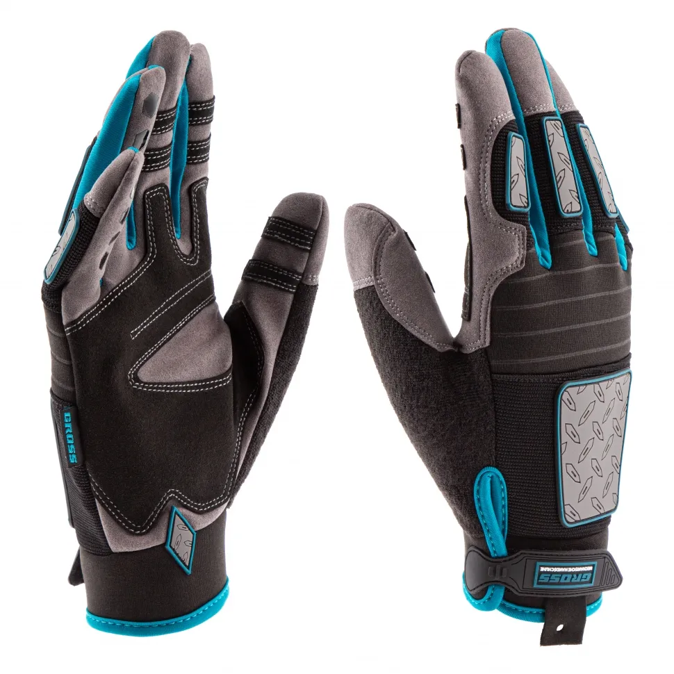 Mascarilla para Polvo Gross - guantes universales combinados exclusivo - l