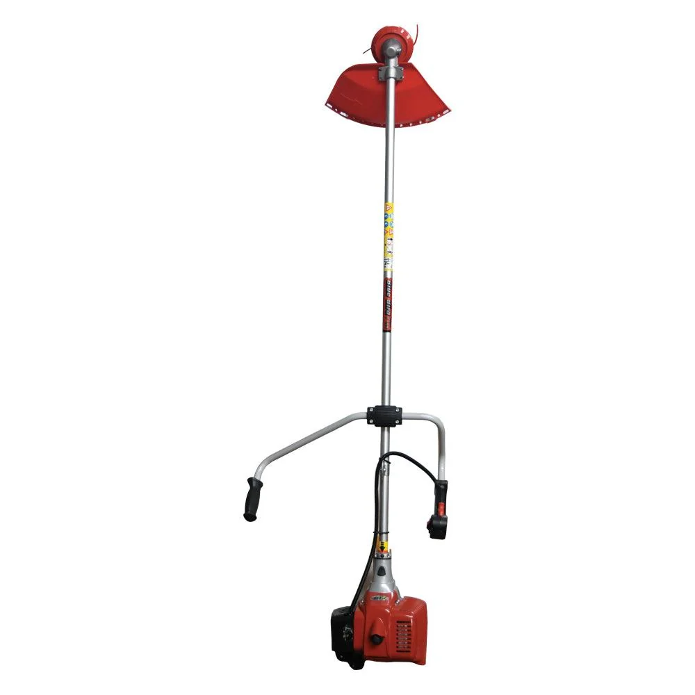 Desbrozadora 44.3cc 1.40kw con Cabezal de Doble Hilo