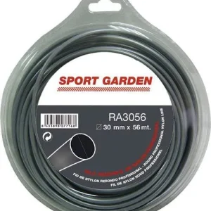 Hilo de aluminio sport garden redondo RA3056 3MMX56M con Cabezal de Doble Línea