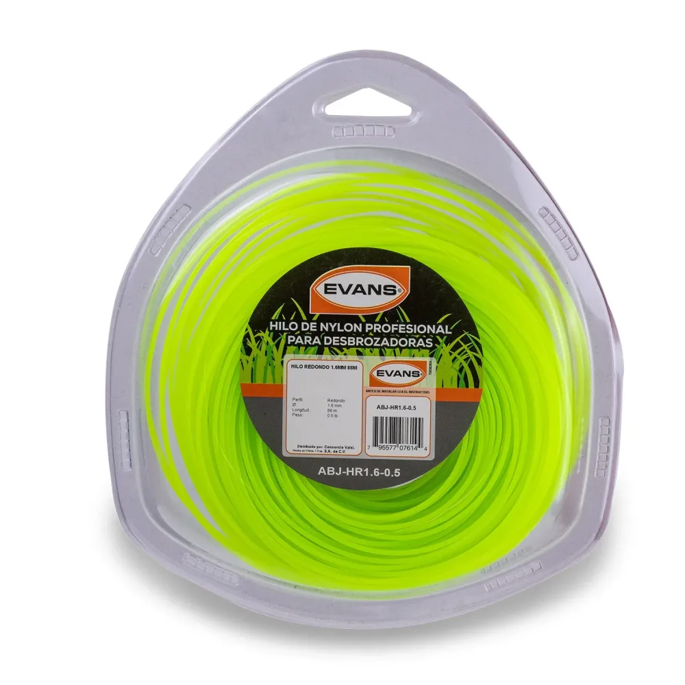 HILO DESBROZADORA 1.6MM 88M - ABJ-HR1.6-0.5 con Empuñadura Ajustable