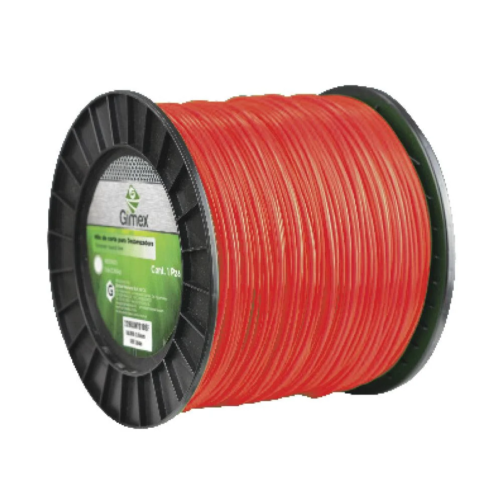 Hilo Para Desbrozadora 5 Litros .1.60mm .065 982m Rojo con Kit de Herramientas