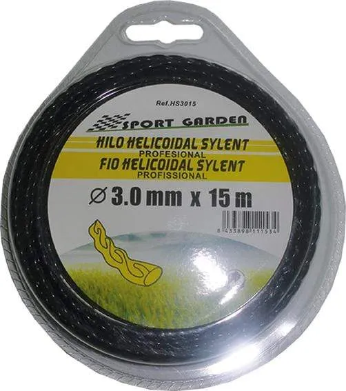 Máquina para Bordes Hilo helicoidal sport garden silencioso HS4015 4,0MMX15M