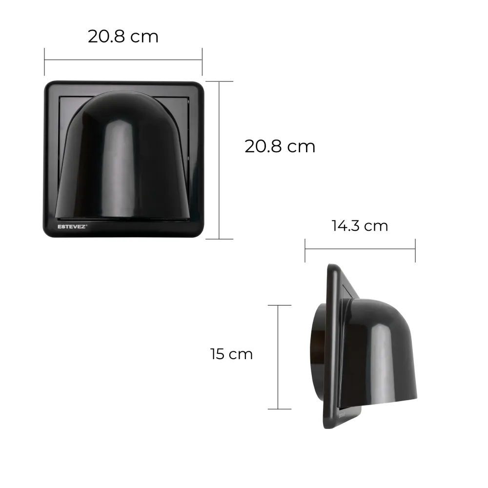 Bomba para Estanque Estevez Rejilla Plástica para Desfogue 90º de 6", Modelo 007-6