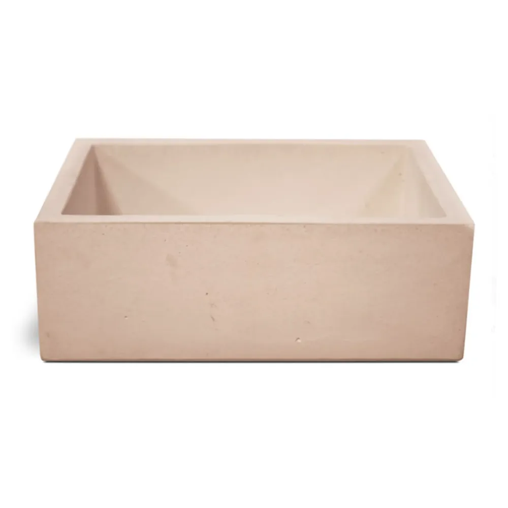 Bomba para Estanque Lavello da esterno cemento rosa cm 45x35x16h cm modello Desy