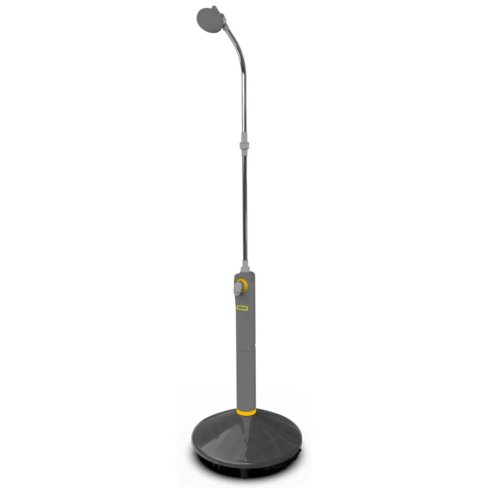 Cepillo de Pared Ducha solar exterior autónoma 210 x 60 x 60 - gris