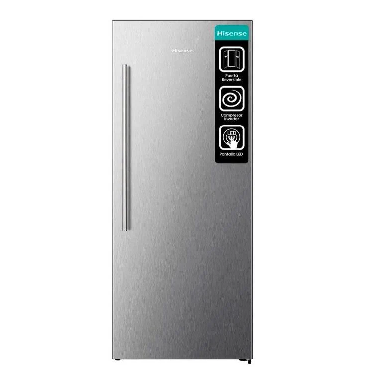 Congelador Hisense FV140NS5A | 2 en 1 | 13.5 pies cúbicos | Acero Inoxidable