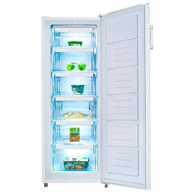 Congelador vertical Infiniton CV-14C39 172L 42db cíclico F blanco 143,5x55x58,5 cm
