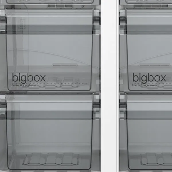 Frigorífico americano KIVU 3005X Universalblue 4 puertas Inox + No Frost 482L
