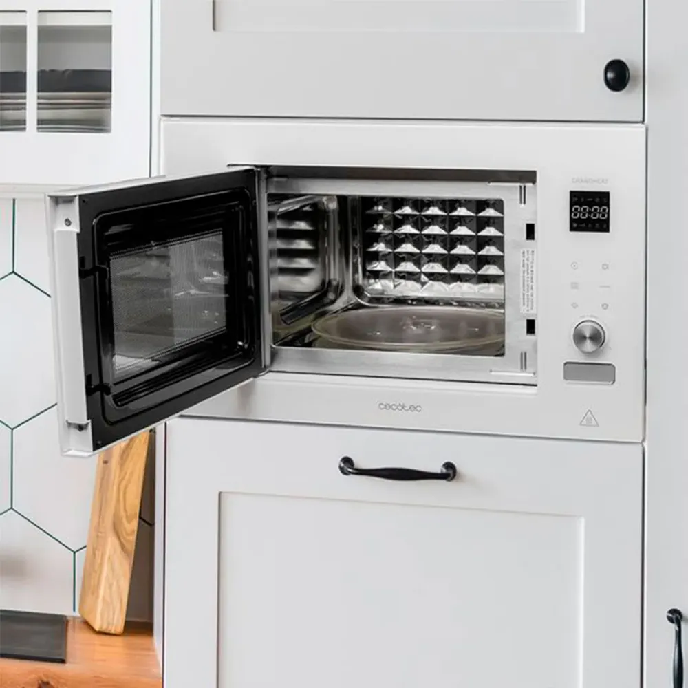 Alta Inflamabilidad Microondas encastrable Cecotec GrandHeat 2090 Built- Touch 1200W 21L con grill