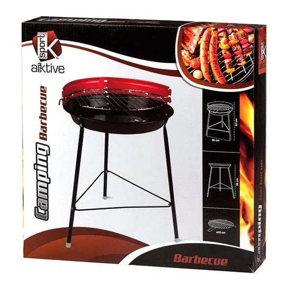 Barbacoa carbón Aktive 33 cm diámetro en Caja de 4kg