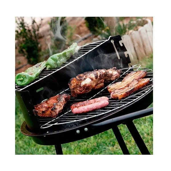 Carbón Vegetal de Barbacoa carbón ruedas 43 cm diámetro