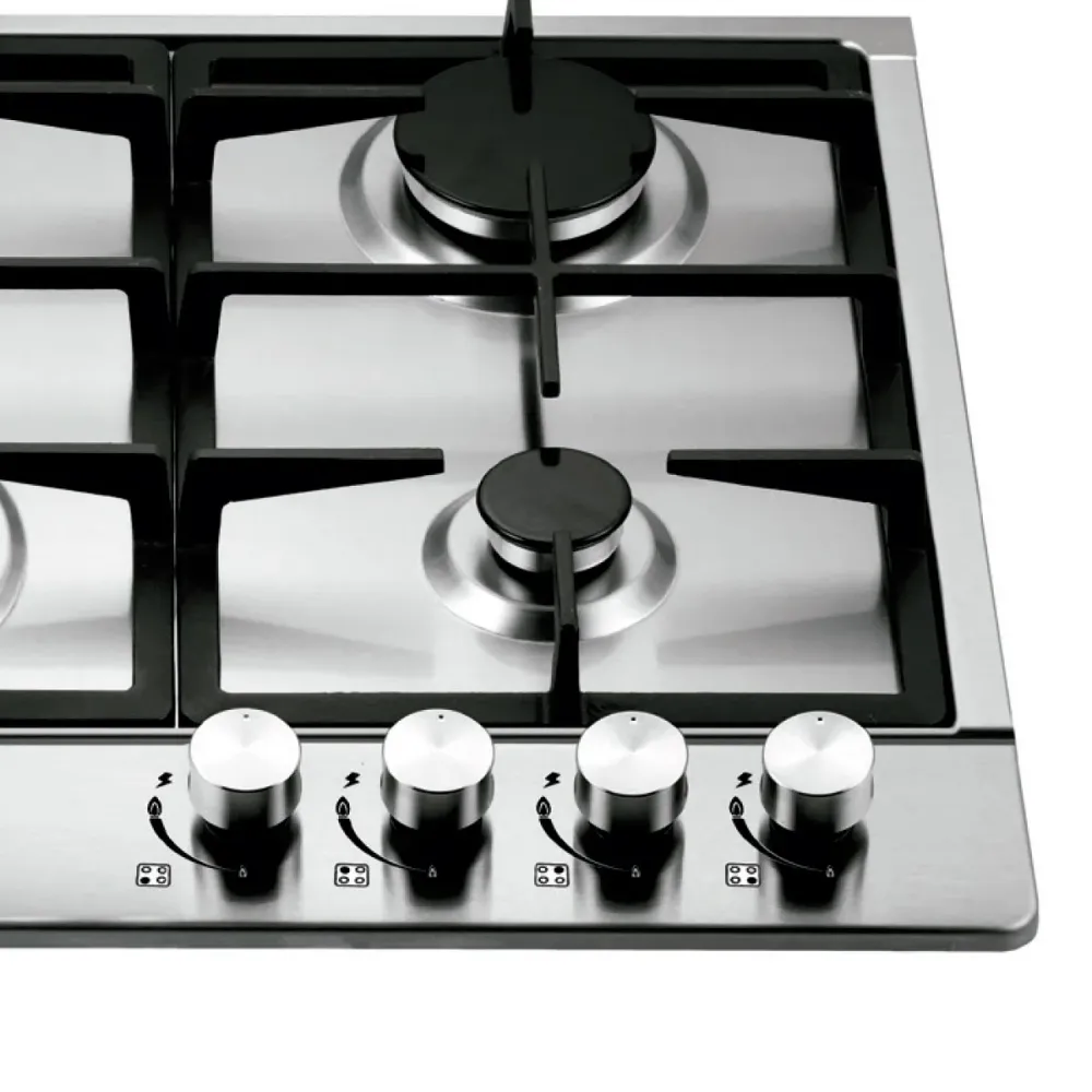 Encendedor Largo de Encimera de gas Infiniton GASDL4 6050W 4 fuegos inox 60 cm