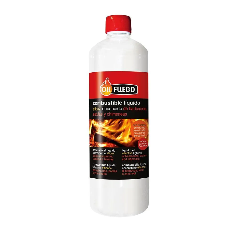 Gas Butano en COMBUSTIBLE LIQUIDO ENCENDIDO 1L.