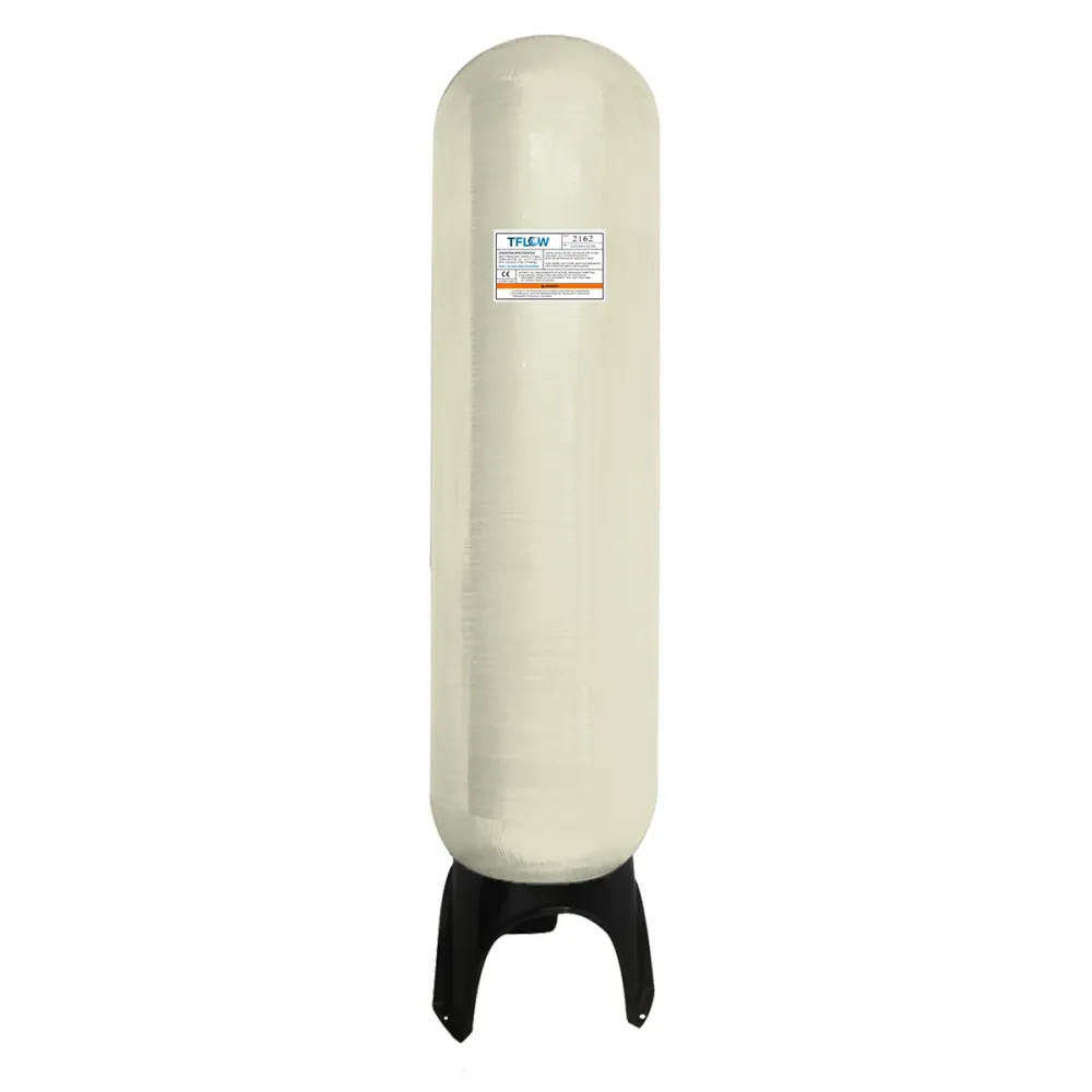 Alta Resistencia UV Tanque para Filtro - 21" x 62" - 12 ft³ - Fibra de Vidrio - 4" NPT - TFLOW