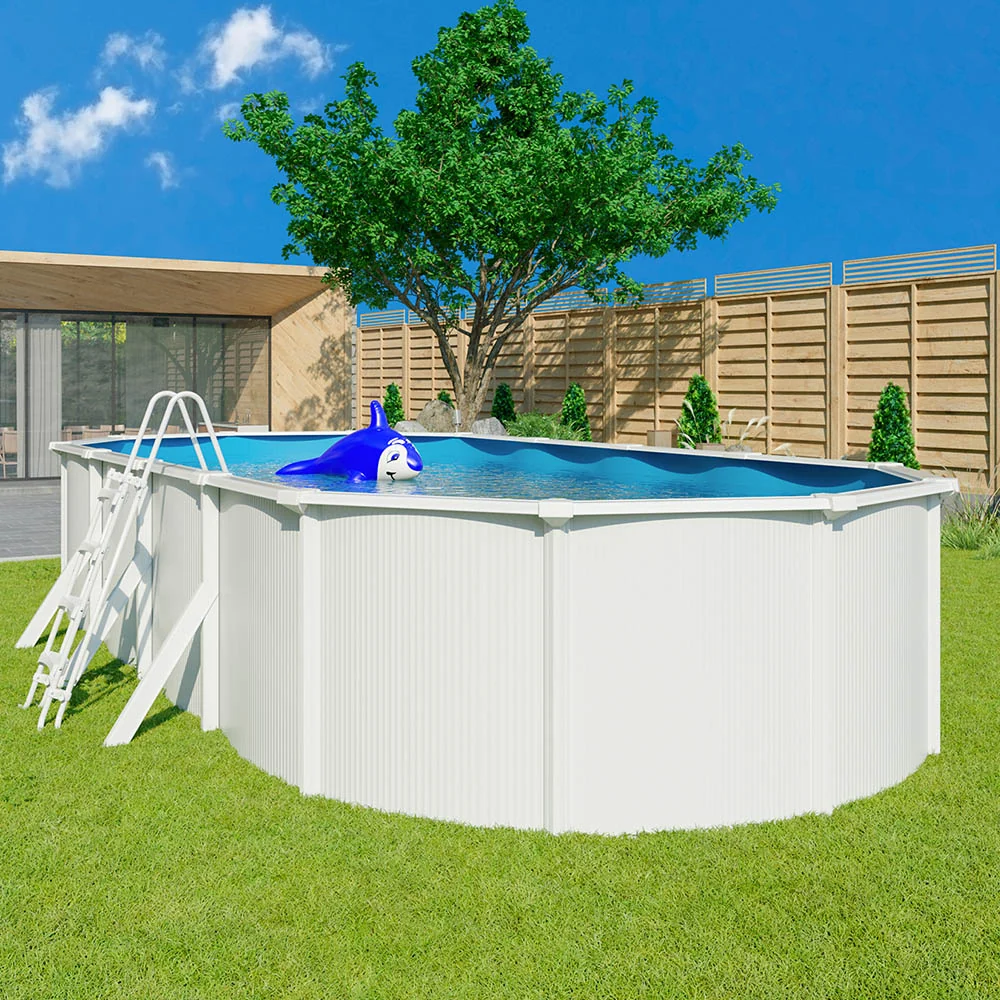 Filtro de Estanque Piscina de ço elevada SAPHIR 790x485x120 com bomba de filtração