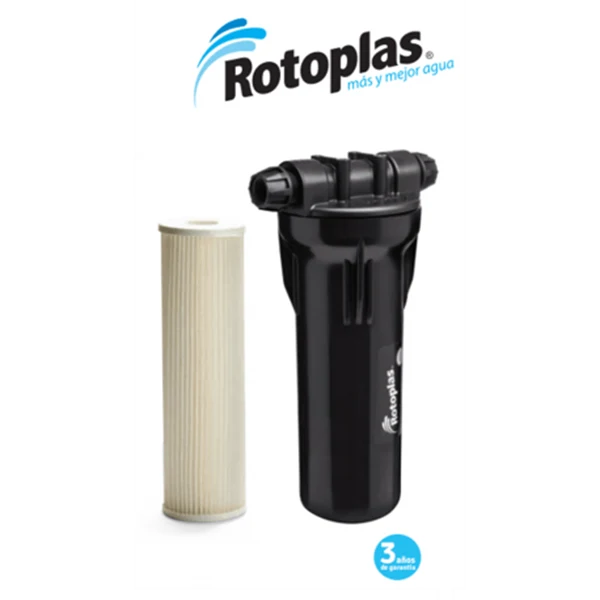FILTRO TANQUE EXTENSO NEGRO STANDAR "ROTOPLAST" para Estanque de Jardín