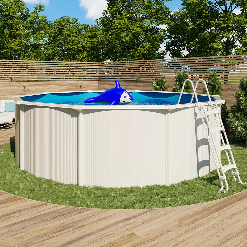 Kit de Oxigenación Piscina de ço elevada SAPHIR 485x120 com bomba de filtração