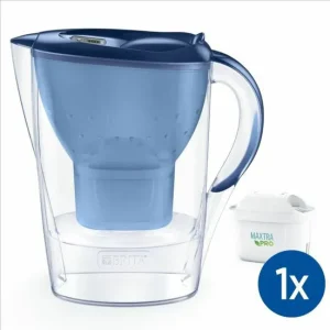 Profesional Impermeable Jarra Filtrante Brita Marella Azul 2,4 L
