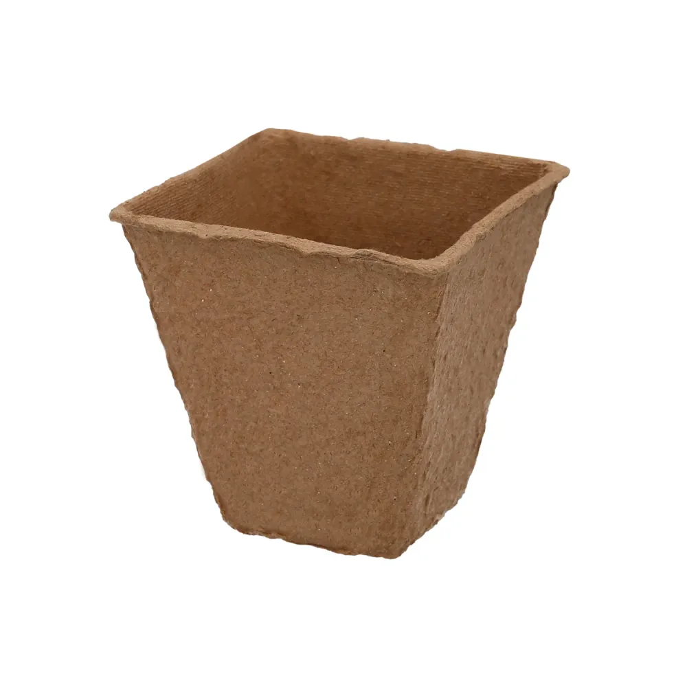Semilleros Biodegradables8x8 cm. Pack 36 Semilleros Para Siembra / Germinacion De Plantas con Manual de Germinación