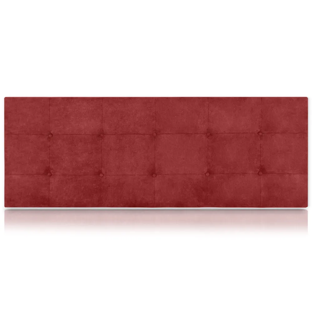 Cabeceros artemisa tapizado nido antimanchas rojo 100x55 de sonnomattress