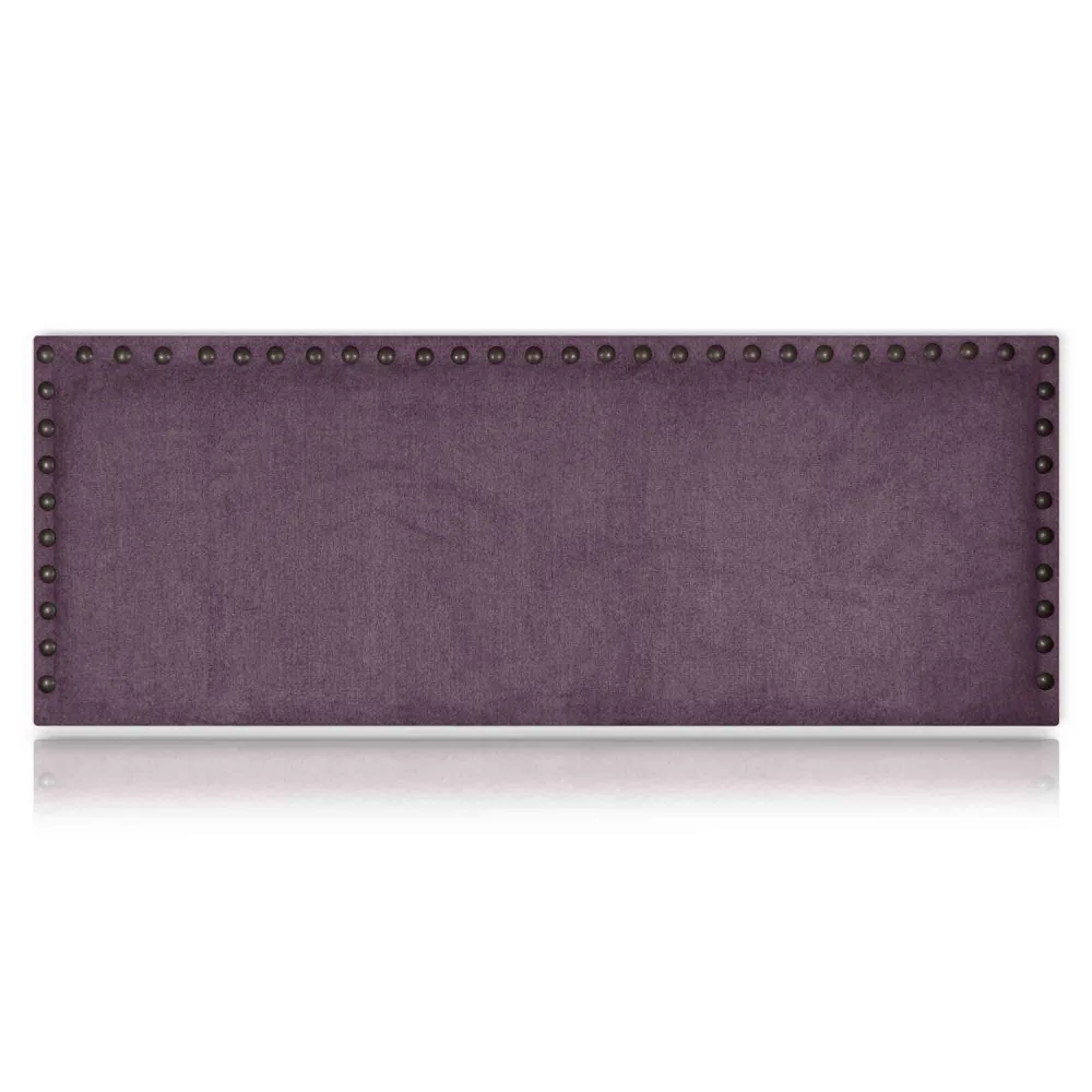 Cabeceros dafne tapizado nido antimanchas violeta 210x55 de sonnomattress