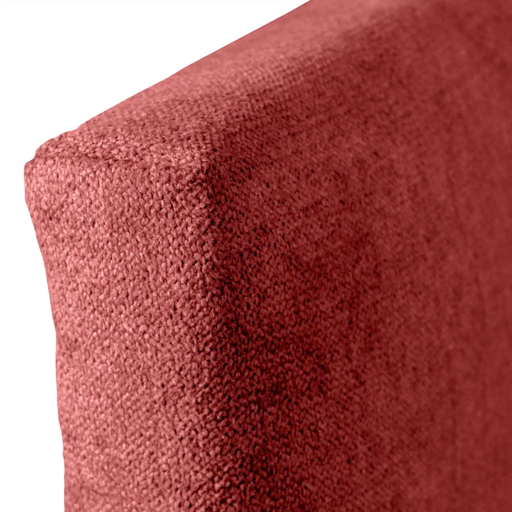 Cabeceros poseidón tapizado nido antimanchas rojo 100x50 de sonnomattress