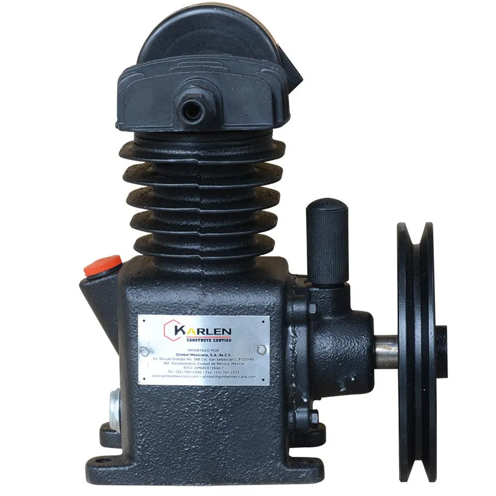 Cabezal De Compresora 1 Cilindro Potencia 0.55HP Diámetro De Cilindro 51mm Velocidad 860 RPM