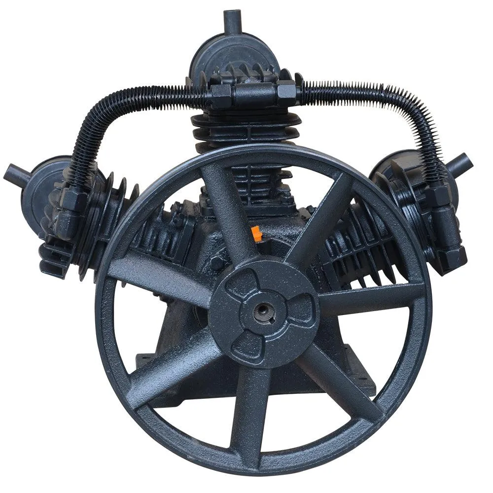Cabezal De Compresora 3 Cilindros Potencia 4HP Diámetro De Cilindro 65mm Velocidad 1,100 RPM