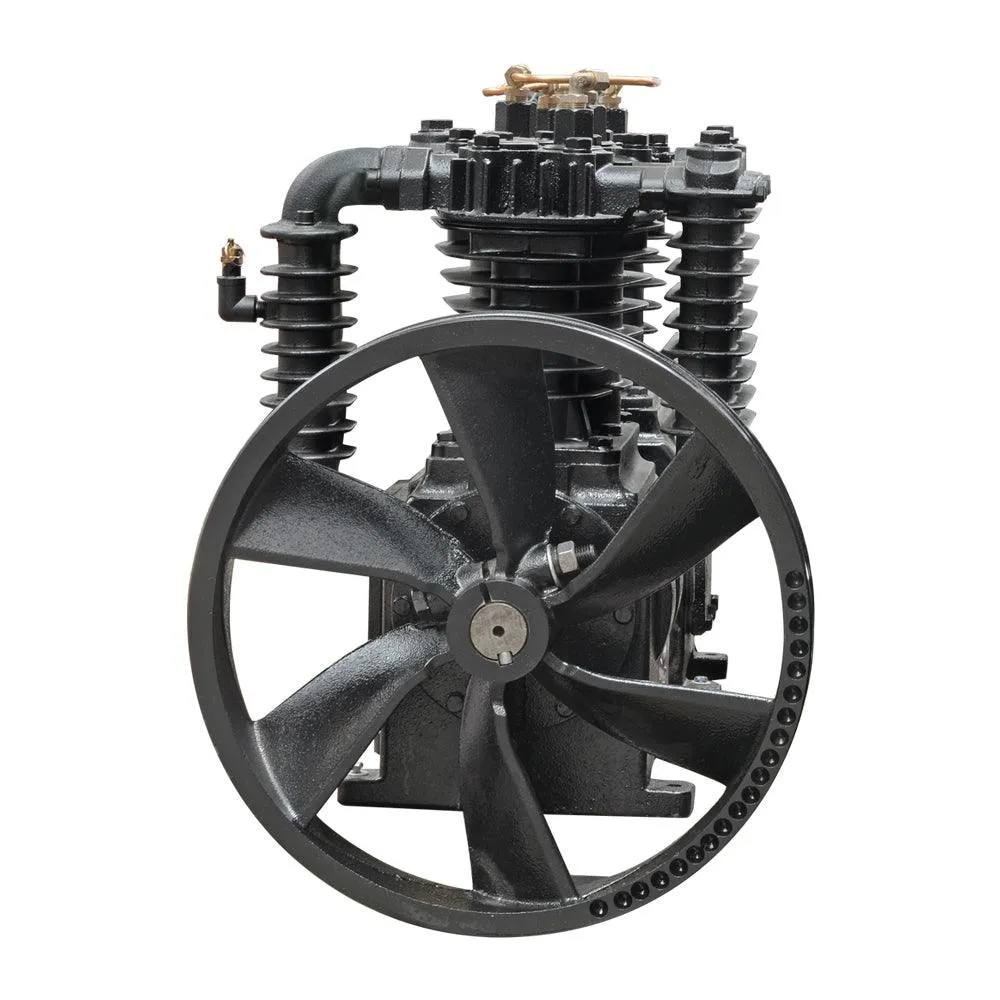 Cabezal De Compresora 2 Cilindros Potencia 5HP Diámetro De Cilindro 105/55mm Velocidad 810 RPM